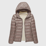 Khaki met capuchon
